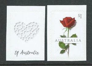 AUSTRALIA 2017 ESTAMPILLAS DE AMOR PARA OCASIONES ESPECIALES AUTOADHESIVAS SIN MONTAR COMO NUEVAS, SIN MONTAR O SIN MONTAR - Imagen 1 de 1
