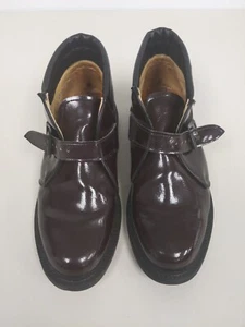 Bates Floataways Mens Burgundy Leather Chukka Ankle Buckle Boots. Size 7 - Picture 1 of 8
