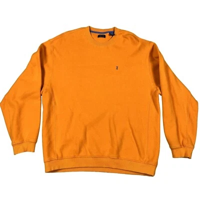 Sudadera pulóver de golf naranja Izod para hombre talla XL Foto 1 de 3