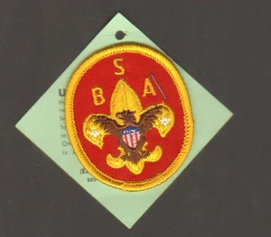 1960s BSA EXPLORER Patch on Original Card Boy Scouts of America Shoulder Patch - Picture 1 of 2