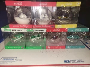 2025 M2 Machines Christmas Ornament Lot 7 Coca-Cola Polar Bears Ford Gt Ford Cob - Picture 1 of 11