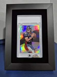 Graded Trading Card Display Case 1 PSA Slab Sport Football Baseball Wood Frame - Picture 1 of 12