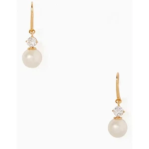 NEW Kate Spade Pearls of Wisdom Drop Earrings - Picture 1 of 4