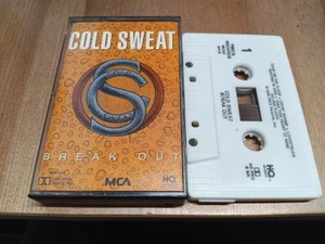 ⭐️ COLD SWEAT Break Out 1990 PROMO Cassette Tape ⭐️Rare Find Promo First Edition - Picture 1 of 2