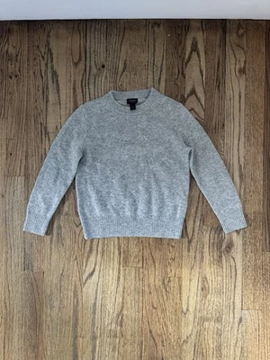 Suéter Gris Cuello Redondo Cachemir Corte Redondo (4-5) Excelente Estado Foto 1 de 4