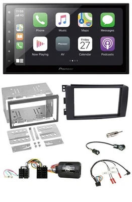 Pioneer Lenkrad Bluetooth DAB 2DIN USB Autoradio für Smart ForFour 2004-2006 - Bild 1 von 4