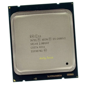 Intel Xeon E5-2680 v2 2.8 GHz LGA2011 10 cores 20 T SR1A6 CPU Processor 25 MB - Picture 1 of 4