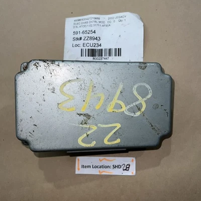 2002 SUBARU LEGACY 2.5L TRANSMISSION CONTROL MODULE TCM 31711 AF90A - Image 1 of 4