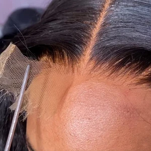 Myshinywigs Gebleichte Knoten 5x5 Echt HD Spitzenverschluss Hautähnlich Gerade Mensch H... - Bild 1 von 7
