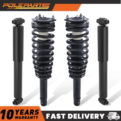 Front+Rear Strut Shock Absorbers For 2010-12 Ford Fusion Mercury Milan 2.5L Only Foto 1 de 4