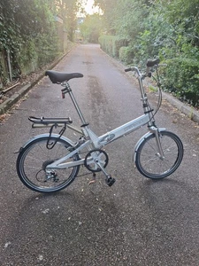 Giant Halfway Folding Bike 20'' Wheels, 7-Speed, Perfect Holiday Bike VGC - Picture 1 of 6