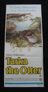 TARKA THE OTTER movie poster Original Australian Daybill - Picture 1 of 3