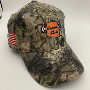 Copper State Bolt & Nut Camo Hat Strap Back Hunting - Picture 1 of 8
