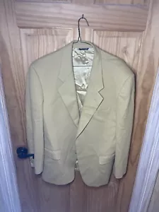 Blazer URBIS Para Hombres 48 Lana Loro Pianna 100% pura Lana Nueva Doeskin - Imagen 1 de 12