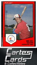Mike Dull 1989 ProCards Minor League Team Sets #164  Jacksonville Expos