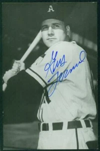 3.5x5.5 Photo, 21, Athletics, Original Autograph PSA/DNA of Gus Zernial - Picture 1 of 2