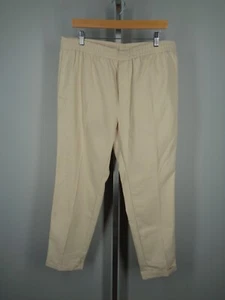 H&M Slim Fit Knöchelhose mit Bündchen Größe Large Herren Gummibund Reißverschluss Hosenschlitz - Bild 1 von 7