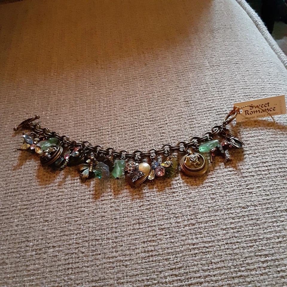 RARA PULSERA DULCE ROMANCE PARAÍSO JARDÍN ENCANTO **NUEVA** Foto 1 de 4