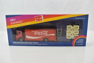 Siku Ford Beverage Delivery Truck Die Cast 1:55 Scale Model #2918 Coke NIB - Image 1 of 4