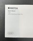 SEALED Genuine Apple watch band 42mm OEM # MLJU2ZM/A Fog (Light Gray Color)