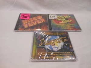 1994-97 K-Tel Disco Fever, Disco Lights, Disco Mania 3 CD Set BRAND NEW, SEALED - Bild 1 von 6