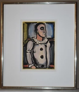 Artista francés listado Georges Rouault, grabado en color y aguatinta 1935 - Imagen 1 de 7