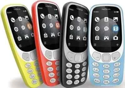 Brand New Nokia 3310-2019 4G Phone Blue/Grey Colour 3 Sim Camera Bluetooth UK