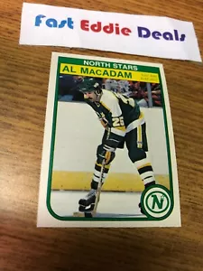 O-PEE-CHEE NHL HOCKEY 1982-83 AL MACADAM CARD 171 MINNESOTA NORTH STARS NICE - Picture 1 of 2
