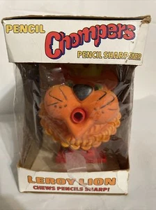 Hasbro Leroy Lion Pencil Sharpener Chomper W/ Box Vtg 1976 Rare. Chews Sharp. - Picture 1 of 10
