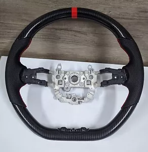 Sports Hydro Dip Carbon Steering Wheel for 2022+ HONDA CIVIC Gen 11th FL Type-R - Bild 1 von 4