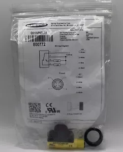 New BANNER QS18VP6DLQ8. Diffuse Infrared LED Photo Eye - Picture 1 of 1