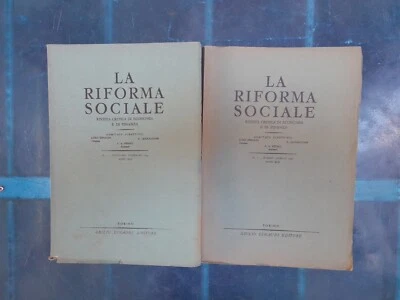 Direttore Luigi EINAUDI La Riforma sociale rivista ... 1935 annata completa - Immagine 1 di 4