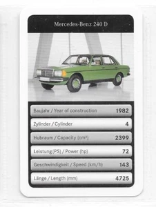Carte Mercedes Benz - 240 D - Picture 1 of 2
