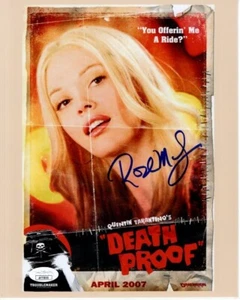 ROSE MCGOWAN signed Autogramm 8x10 DEATH PROOF PAM Foto JSA - Bild 1 von 1