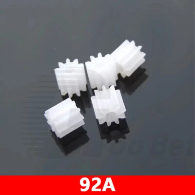 92A Kunststoff Ritzel 9 Zähne Spindel Zahnrad für 2mm Motorwelle RC Auto Modell - Bild 1 von 3