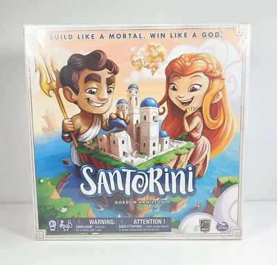 Santorini Board Game Strategy Tower Build Gordon Hamilton New Factory Sealed - Image 1 of 4
