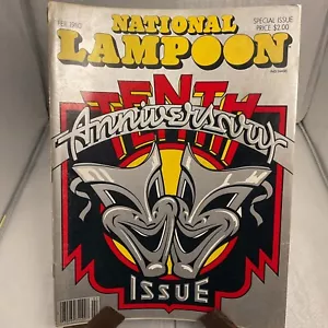 National Lampoon February 1980 Humor For Adults Tenth Anniversary Issue VTG - Picture 1 of 10