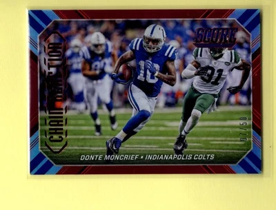 DONTE MONCRIEF 2016 SCORE FOOTBALL CHAIN REACTION 07/50 - Image 1 of 2