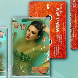 Taylor Swift The Life of a Showgirl Sweat and Vanilla Perfume Cassette Presale  - Picture 1 of 1