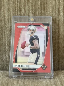 Fútbol americano Panini Prizm #388 Spencer Rattler 2024 venta al por menor rojo novato SSP Saints radiocontrol - Imagen 1 de 2