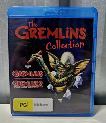 Gremlins 1 & 2 : The New Batch - 2 × Disc Region B Bluray Set, 1984/1990. - image 1 of 4