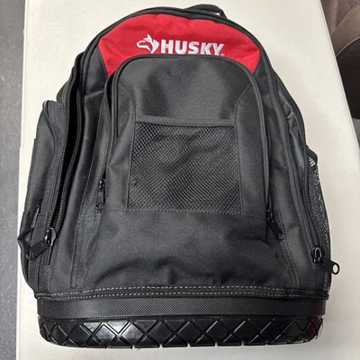 Husky 18 pulgadas Mochila para herramientas | Resistente | 21 bolsillos Foto 1 de 4