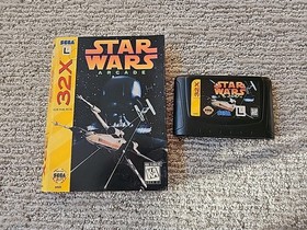 Star Wars Arcade (Sega 32X, 1994) With Box