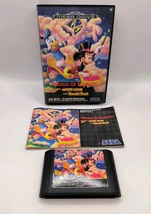Sega Mega Drive  - World of Illusion: starring Mickey Mouse Donald Duck - 1992 - Bild 1 von 10