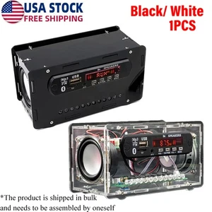 Zum Selbermachen Lautsprecher Bluetooth Kit Radio FM DIY Löten Elektronik Kit Praxis Projekt - Bild 1 von 24