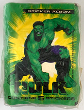 THE INCREDIBLE HULK #1 Navarrete Sticker - BOX (50 SEALED PACK) 2003 PERU MARVEL