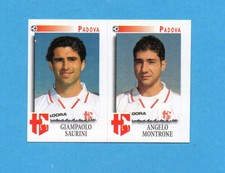 PANINI CALCIATORI 1997/98-Figurina n.508- SAURINI+MONTRONE - PADOVA -NEW