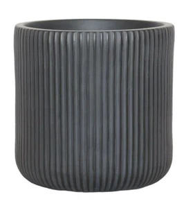 Round Garden Planters IDEALIST Cylinder Outdoor Pots with Drainage Hole - Picture 1 of 13