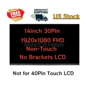 FXXHW 14" Non Touch Fhd Lcd Panel Precision 3480 Dell Latitude 5440 - Picture 1 of 5
