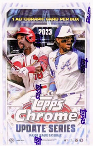2023 Topps Chrome Update Series Baseball Factory Sealed Hobby Box